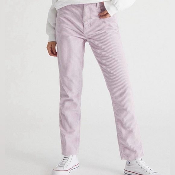 Pacsun Corduroy Purple Mom Jeans Size 26 - Picture 10 of 10